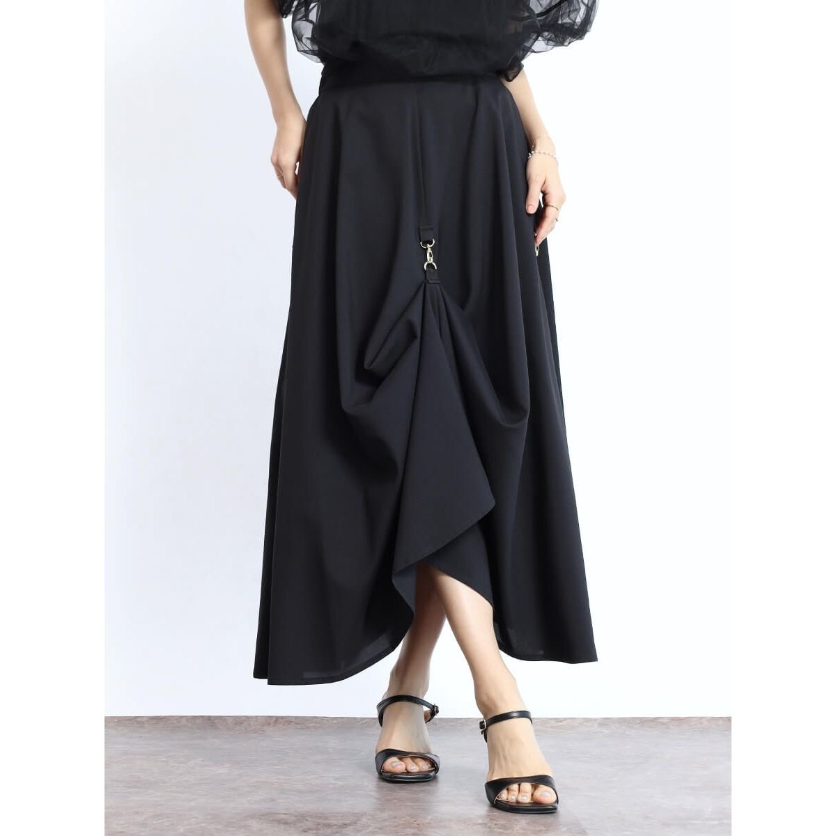 ジオメトリックボリュームタックスカート | フェンネル(FENNEL