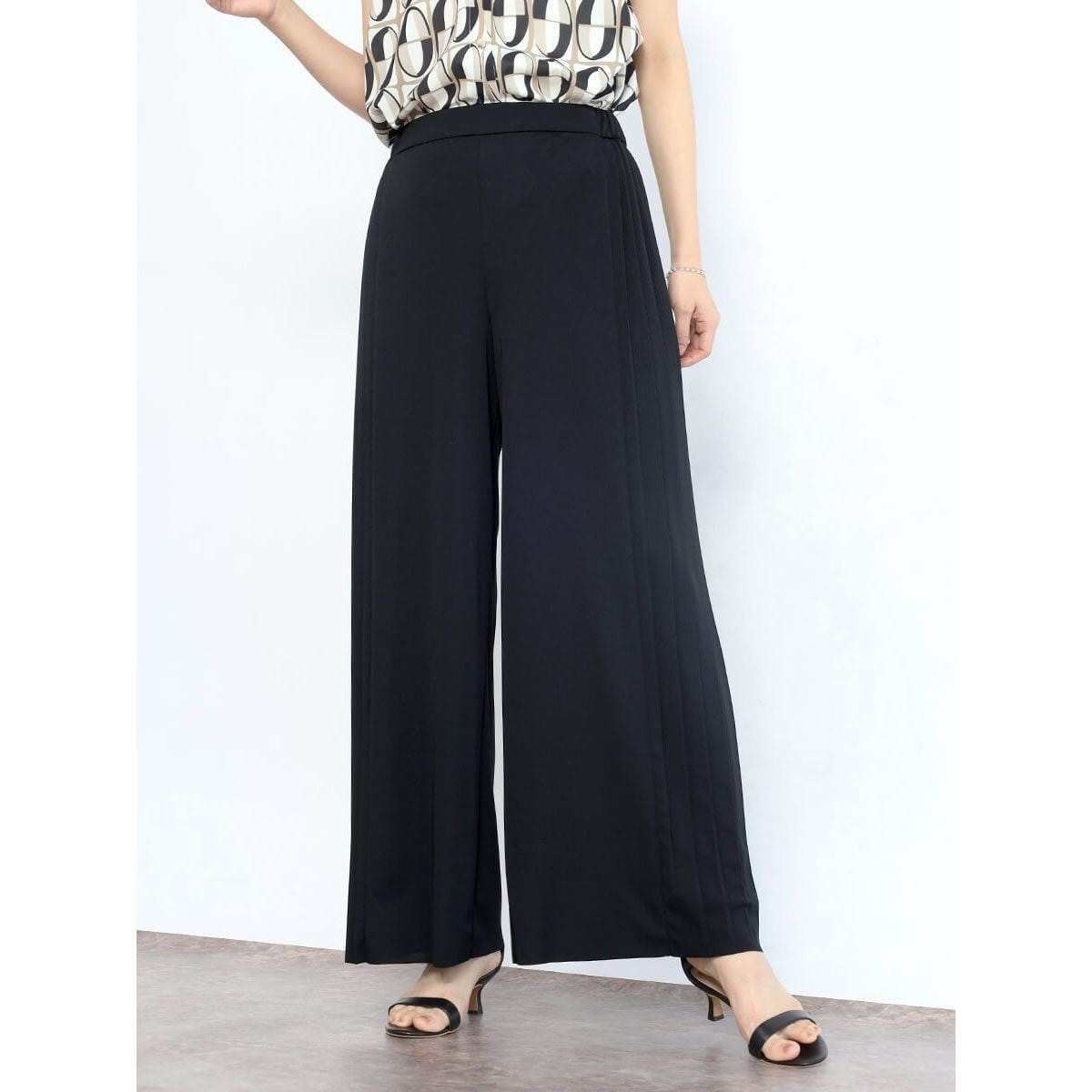 サイドプリーツワイドパンツ | フェンネル(FENNEL) | マルイウェブチャネル