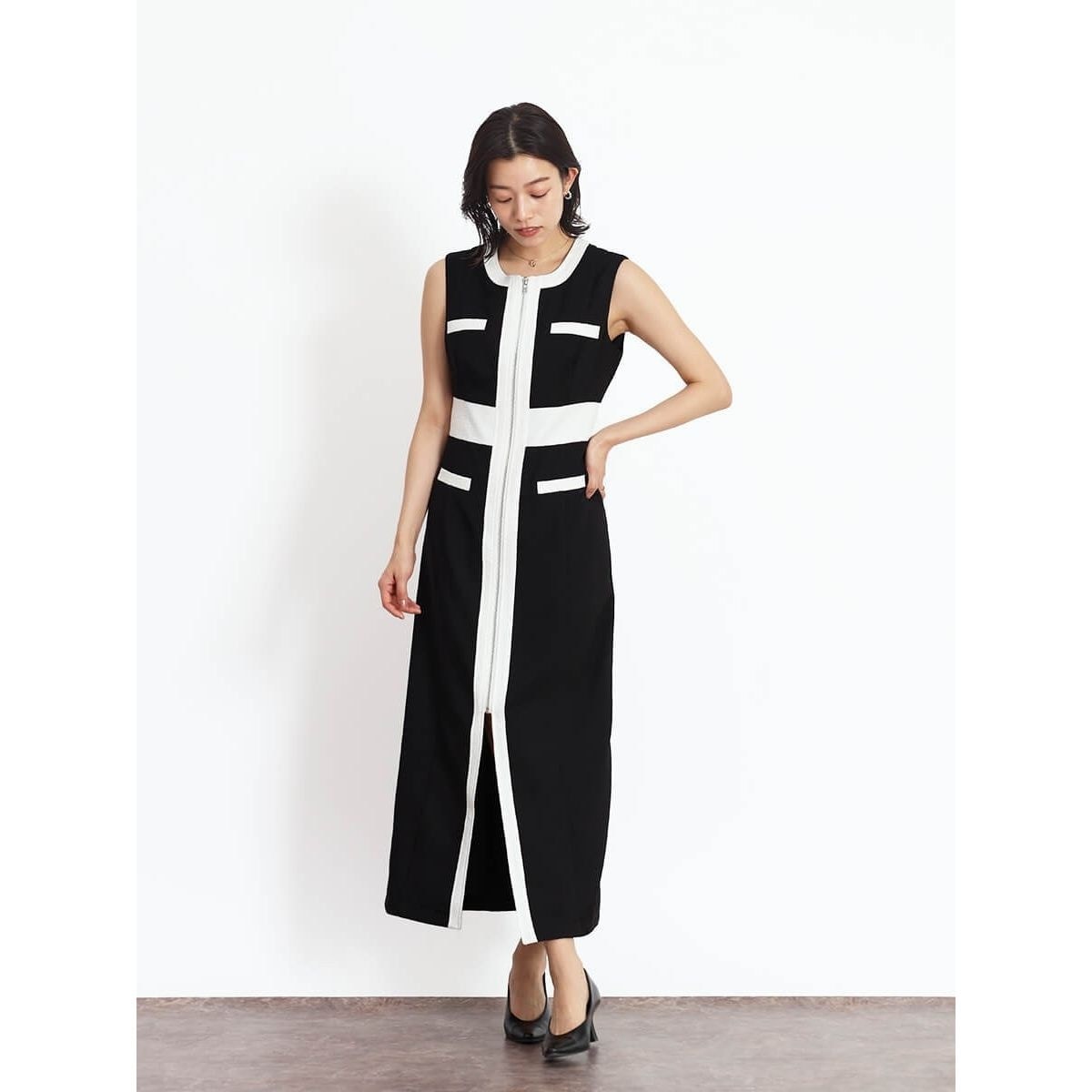 フロントリボンドットワンピース | フェンネル(FENNEL) | マルイウェブ