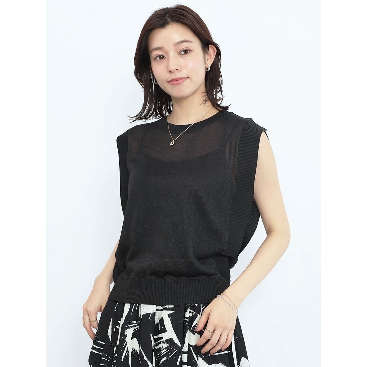 新品●ヤマダヤ　フェンネル　FENNEL バックチュールニットプルオーバー　黒 Vin｜バックチュールニットプルオーバー | Rakuten Fashion(楽天