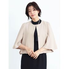 ショート丈バルーンジャケット