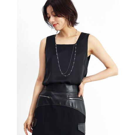 [^ԁF151318309]₩ȃTeƏ_炩ȃJbg\[gݍ킹Aّfރ~bNX̃^NgbvB򊴂Ɗ炩Ȕ肪AX^COɏ炵؂₩Y܂BfReƌL߂̃XNGAlbNGKgȈۂoBVGbgɂ͒悢ƂANV[ȒSn܂Bfނɂ̓|GXeƃ[̍agpA\tgŌy₩ȔTe̗pBɃJbg\[̓|E^ׁ̈Aقǂ悭Xgb`Ă̂͂łBꖇłƒ̂͂AWPbgJ[fBK̃Ci[ƂĂi悭fAV[Yɂ킽Ċ􂵂܂B fF167cmFႢ܂Bi151317143jBe摜́A̓₨g̃j^[ݒȀƖɂۂ̏iƐFقȂꍇ܂BԎɋ߂F͐n摜ł܂B9icmj:58:34g:46