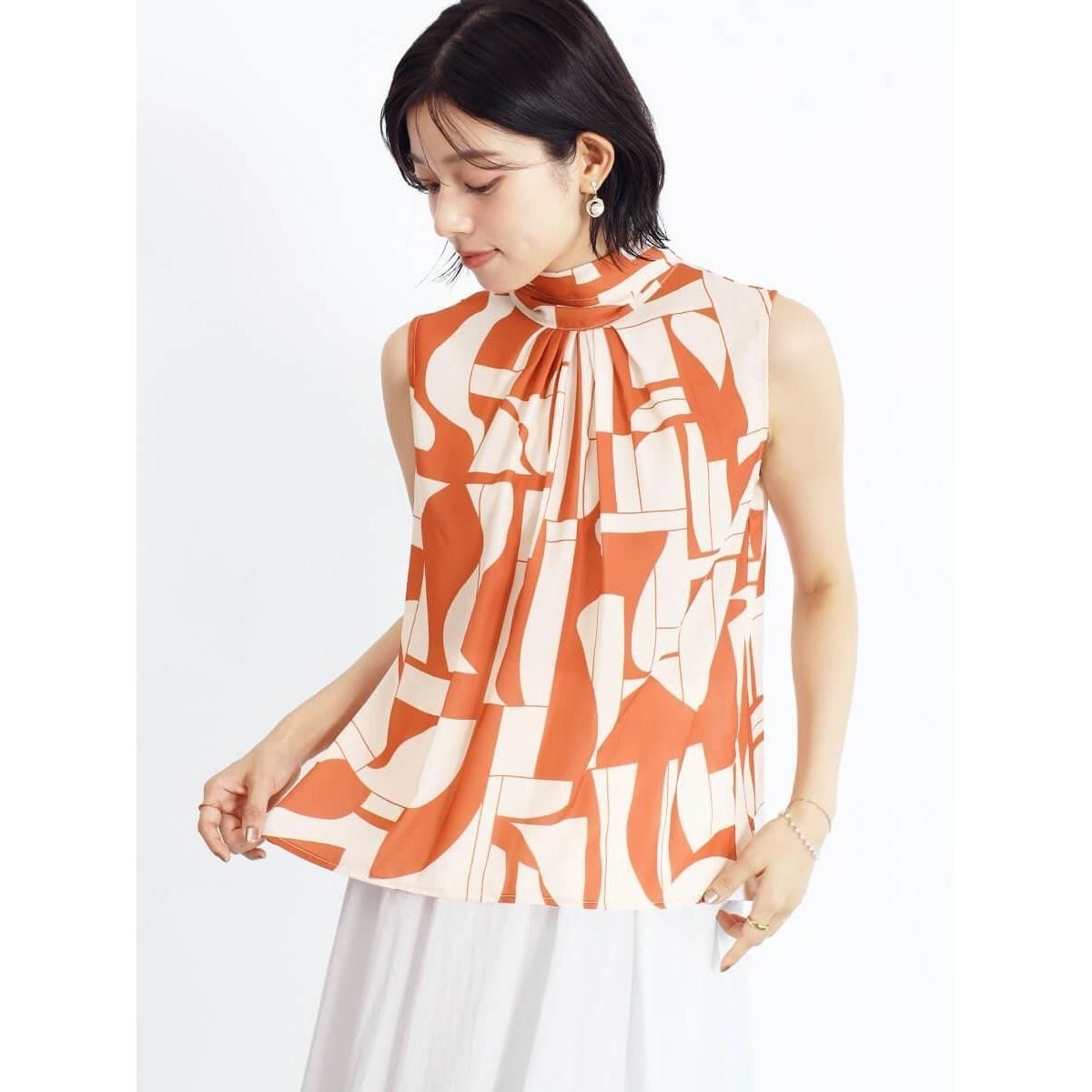 新品　YAMADAYA ヤマダヤ　Ample ペイズリープリントブラウス ペイズリープリントシアーブラウス - Ample - Vin｜YAMADAYA STORE