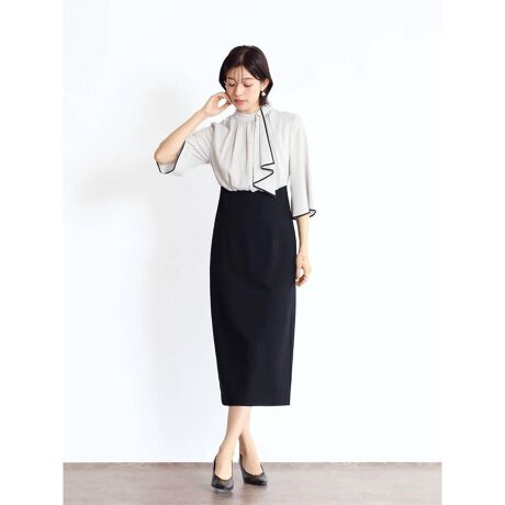 [^ԁF154118357]ꖇŌy₩ɒfAّfރRrs[XB񌳂ɂ̓XJ[t^C̃fBe[炢ÂjAXvXB܂ɂ肰Ȃ؂₩YAŜ̈ۂƃGKgɈĂĂ܂BgbvXɂ́A􉽕̃G{XH{W[[bgngpAT߂Ȍ򂪁Aiȉ؂₩炵܂BVƗ⊴̂W[[bgfނ́AȂ瓧ɂAh[v̔ƉKȒSn𗼗BXJ[gɂ́AȂ₩ȐLk|`fނgpAɊYȂ珗炵CĂyVVGbgɎdグ܂BobNEGXg̓SdlŁA悢tBbgۂȂAiȌڂƉKȒSnB̂oɂ͂A肰ȂĂ΂V[ɂi悭fꒅłB fF167cmBe摜́A̓₨g̃j^[ݒȀƖɂۂ̏iƐFقȂꍇ܂BԎɋ߂F͐n摜ł܂B9icmj:119:38:40:57g:42EGXg:70`76qbv:90qbv͗nō̐