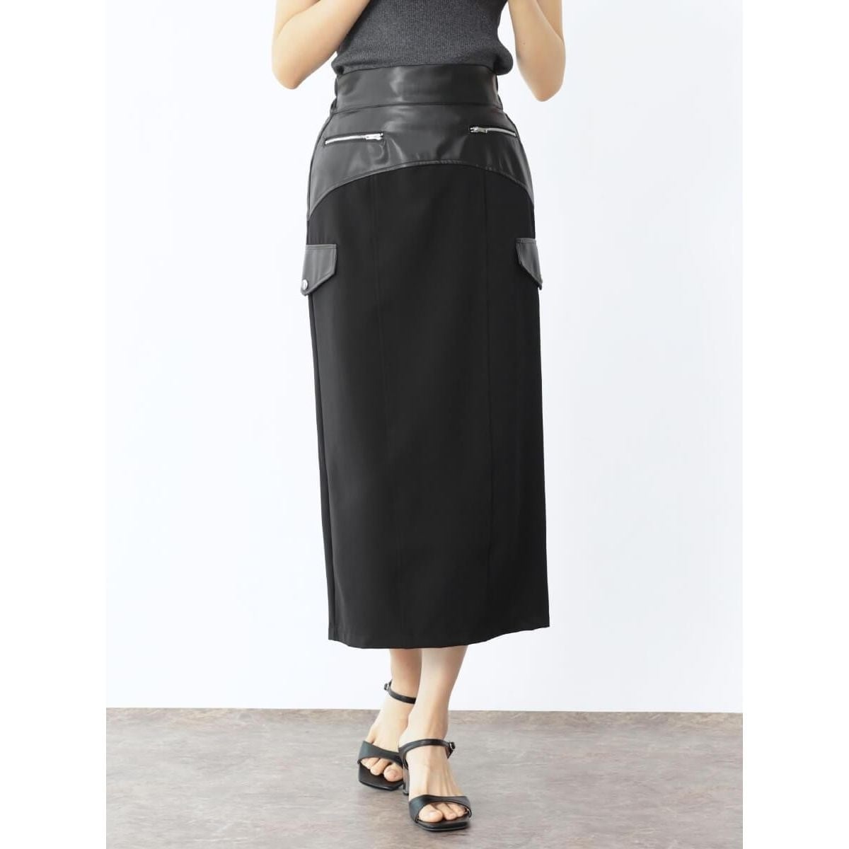 【新品】Fennel バルーンスカート 黒　ヤマダヤ　スコットクラブ　エレガント 新品】Fennel バルーンスカート 黒 ヤマダヤ スコットクラブ