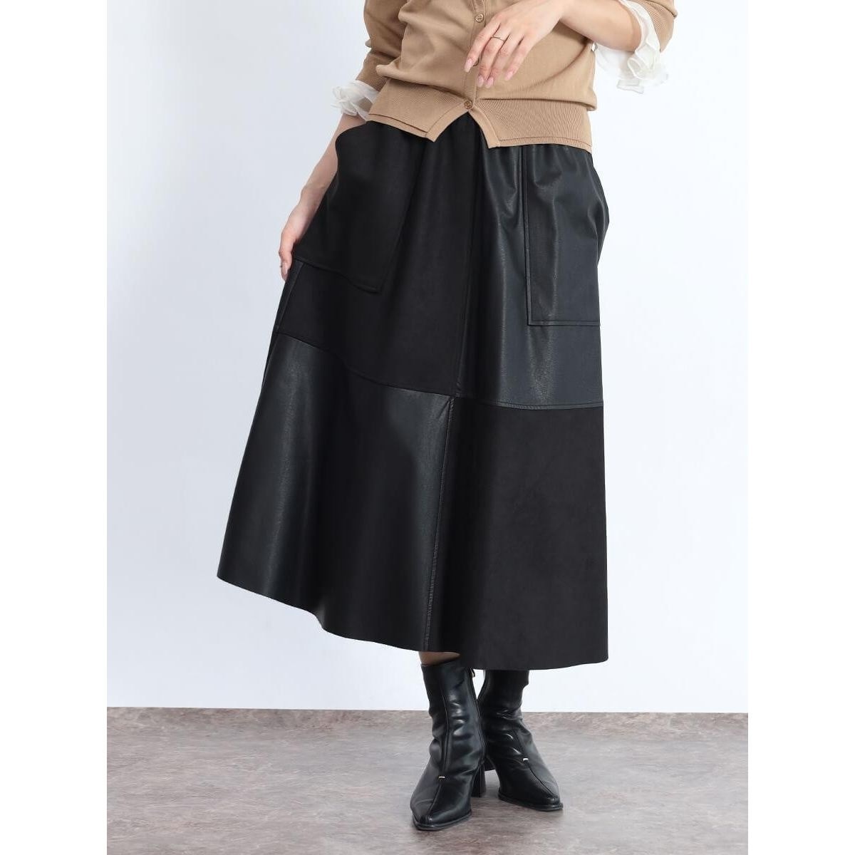 新品　YORT バルーンスカート　ロングYAMADAYA　ヤマダヤ　ブラック　黒 新品 YORT バルーンスカート ロングYAMADAYA ヤマダヤ ブラック