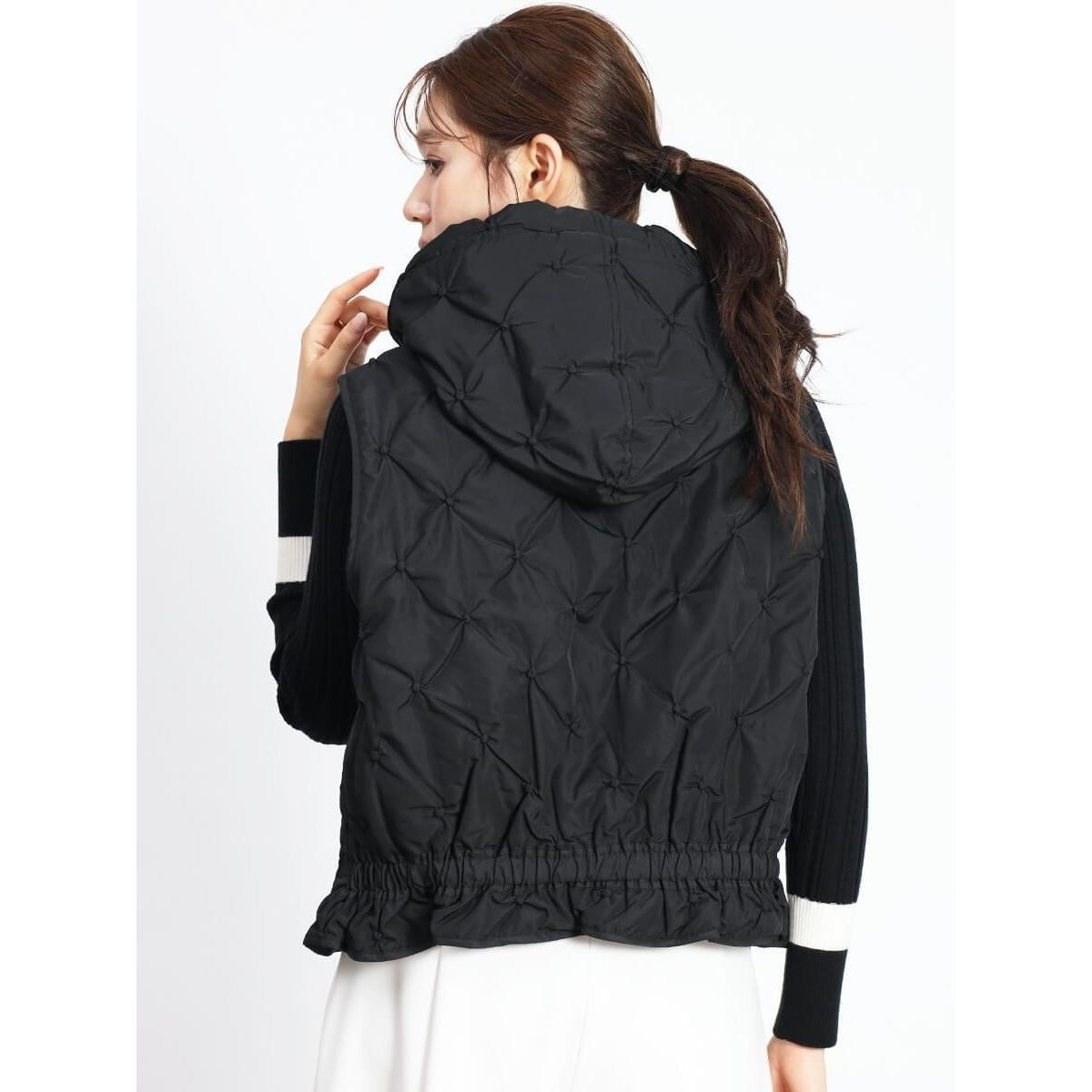 ドットキルティングジップベスト | フェンネル(FENNEL) | マルイ