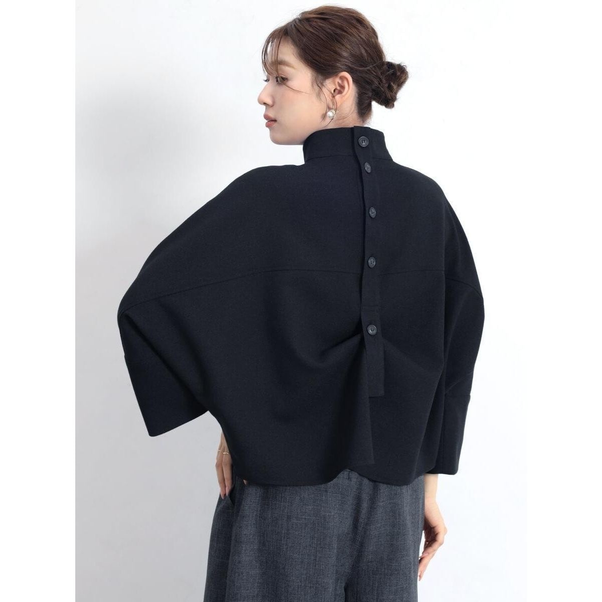 RADIATE 、ヤマダヤ、 ネイビー シフォン トップス RADIATE 、ヤマダヤ、 ネイビー シフォン トップス RADIATEの