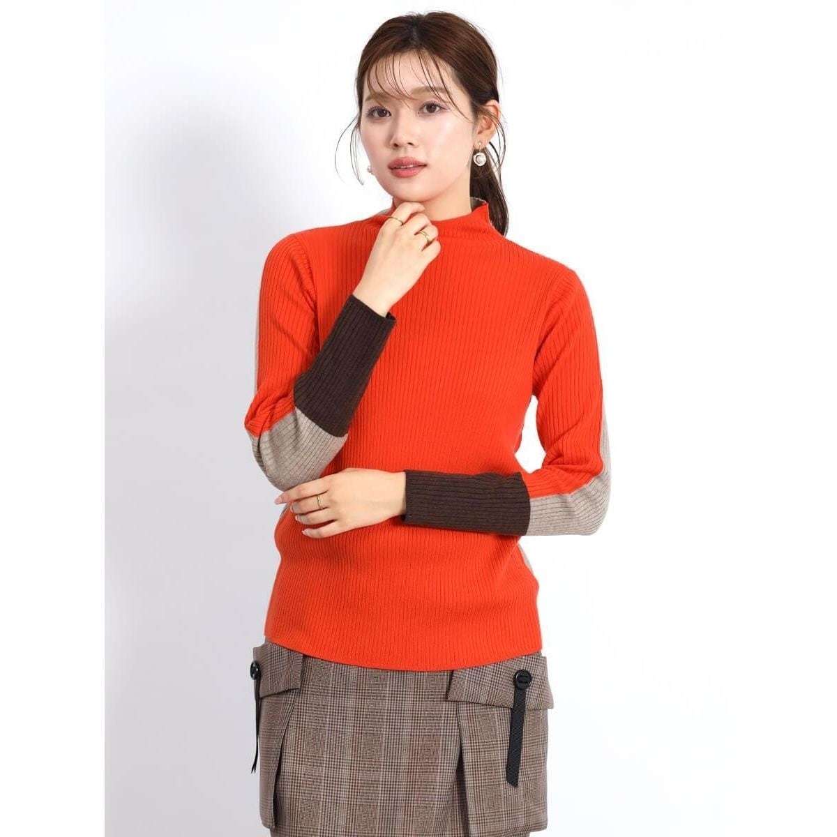 ボトルネックリラクシードルマンニット | フェンネル(FENNEL) | マルイ