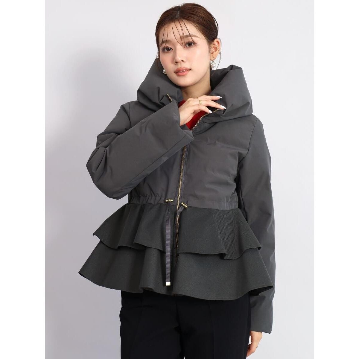 フォックスファー付きロングダウンコート | フェンネル(FENNEL