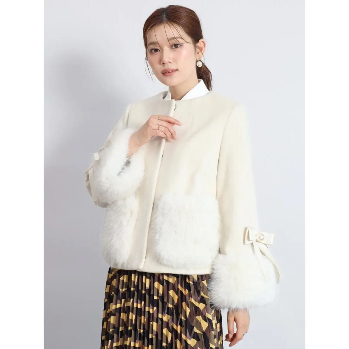 フリルペプラムダウンコート | フェンネル(FENNEL) | マルイウェブチャネル