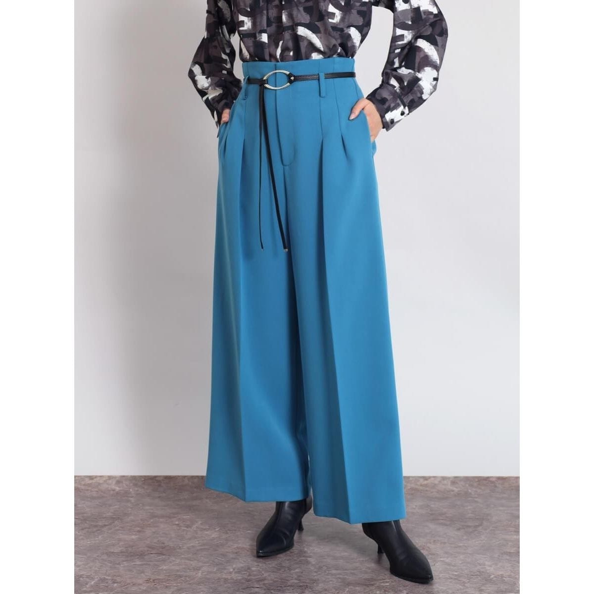 センタープレスワイドパンツ | フェンネル(FENNEL) | マルイウェブチャネル