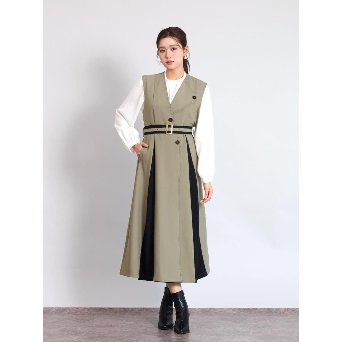 カフェラテ★断捨離中★ 様　FENNELフェンネル　ワンピース　9号 FENNELフェンネル ワンピース 9号 カフェラテ☆断捨離中☆ 様 FENNEL