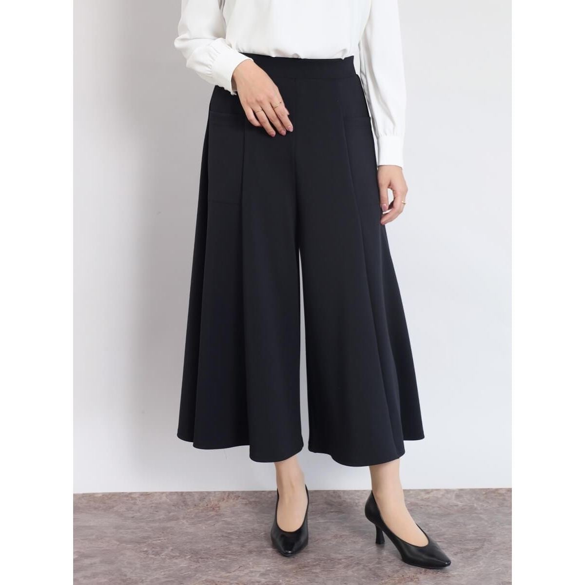 ジョーゼットドレープワイドパンツ | フェンネル(FENNEL) | マルイ