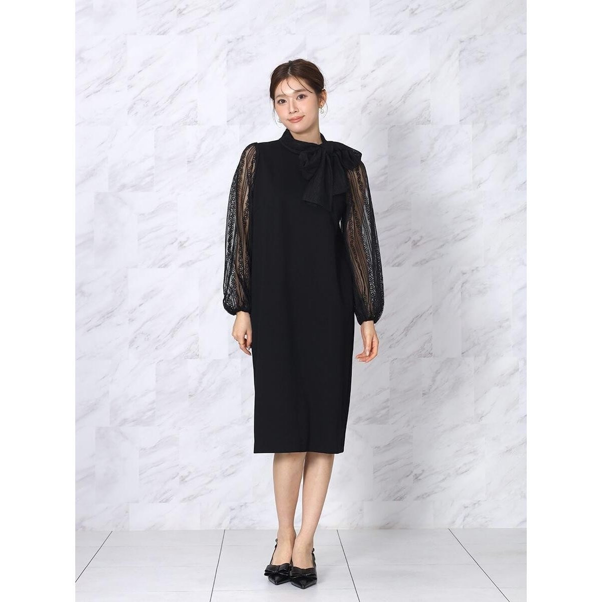 モノグラムニットワンピース | フェンネル(FENNEL) | マルイウェブチャネル