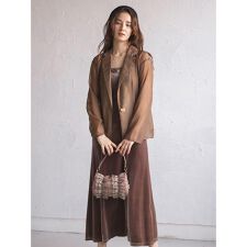 シアージャケット&ベロアドレスセットアップ