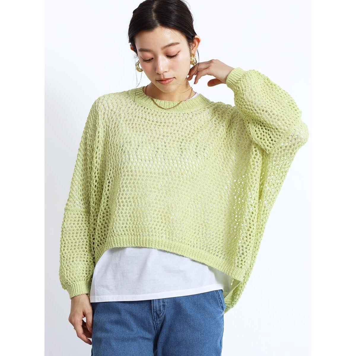 グランターブル（GRANDTABLE）/ローゲージ和紙糸ニット ローゲージ和紙ニット | グランターブル(GRANDTABLE) | マルイウェブ