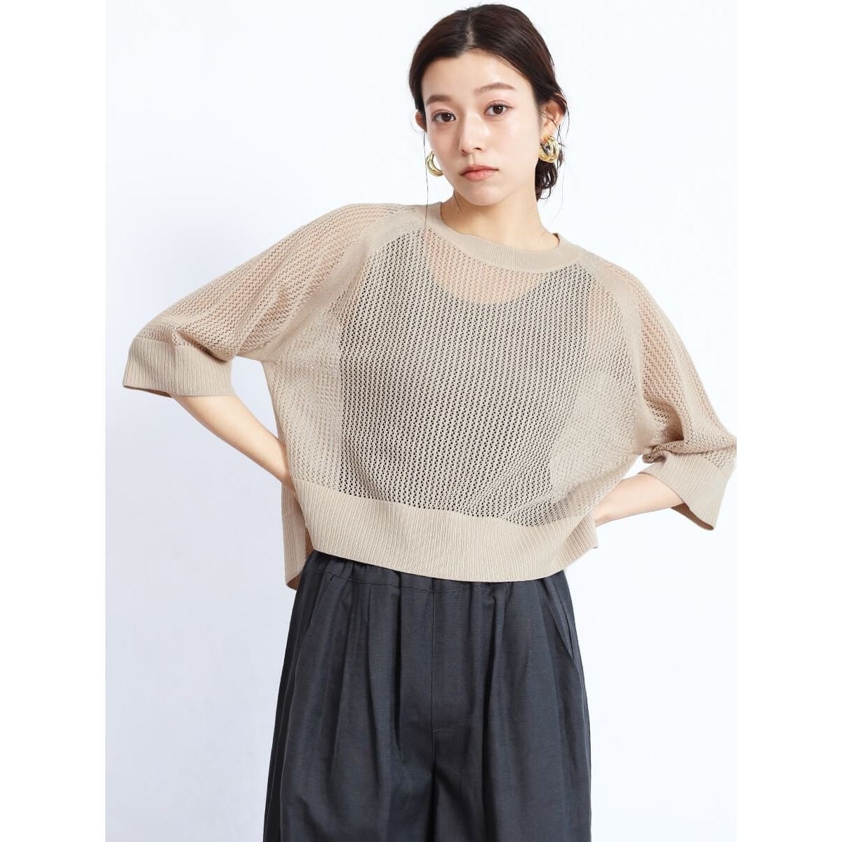 新品 1.6万円 Grand Table グランターブル ふわふわニット スコットクラブ  GRAND TABLE グランターブルの通販