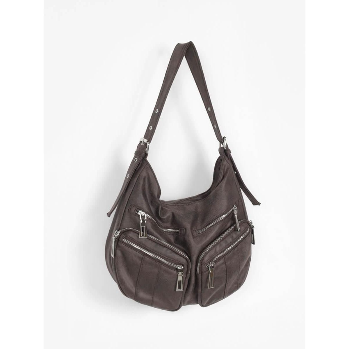 ＊nouer＊ヌエール レザー2wayショルダーバッグ新品15，500円