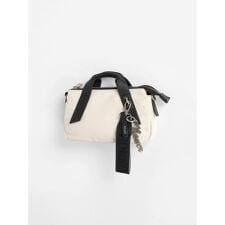 チャーム付きミニ2Wayバッグ