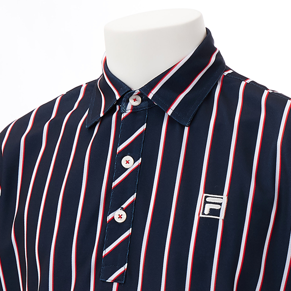 ＦＩＬＡ ＧＯＬＦ ハンソデ シャツ ガラ | フィラ(FILA) | 743604