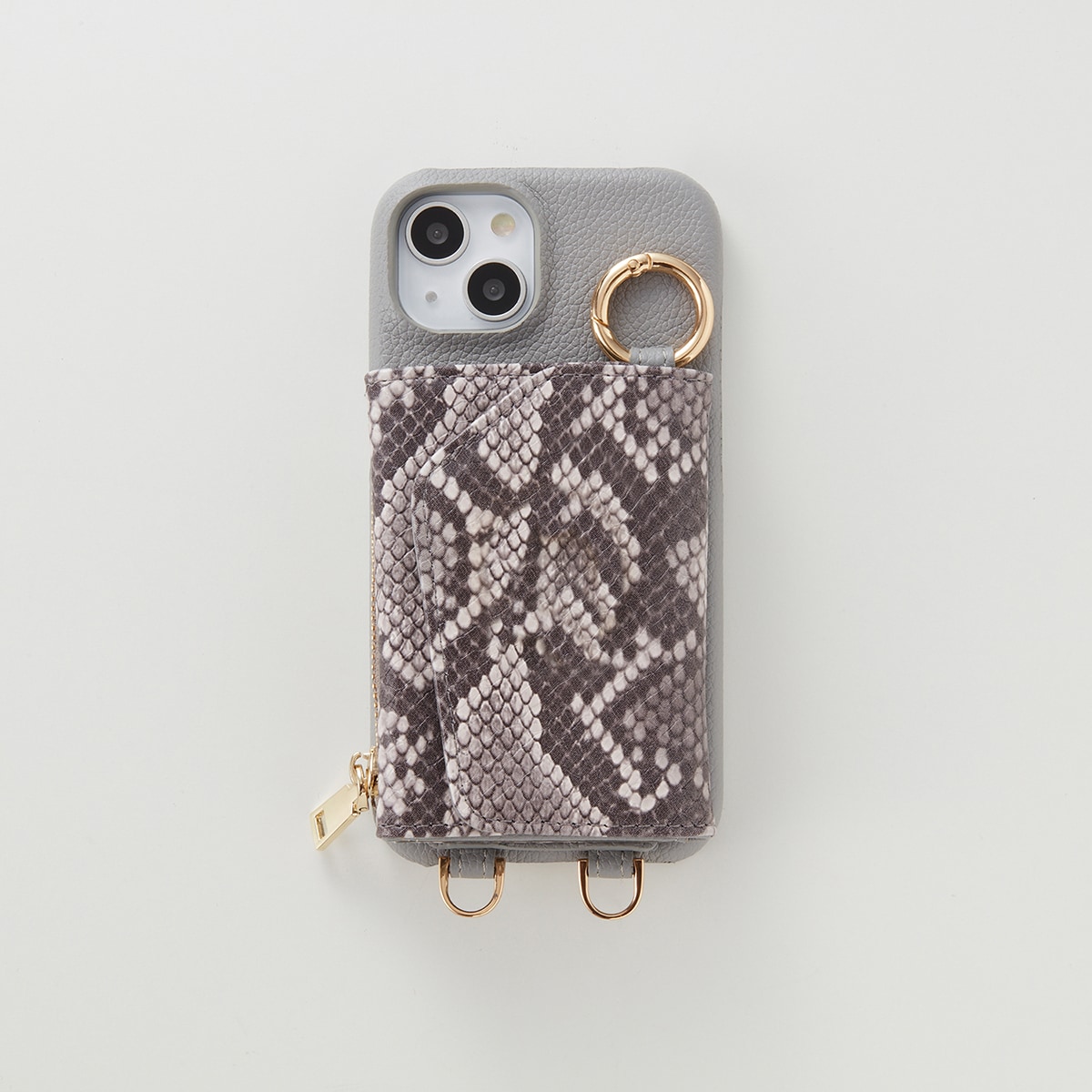 iphoneケース 【ベーシック スネーク】iphone13 ケース スマホショルダー スマホポーチ