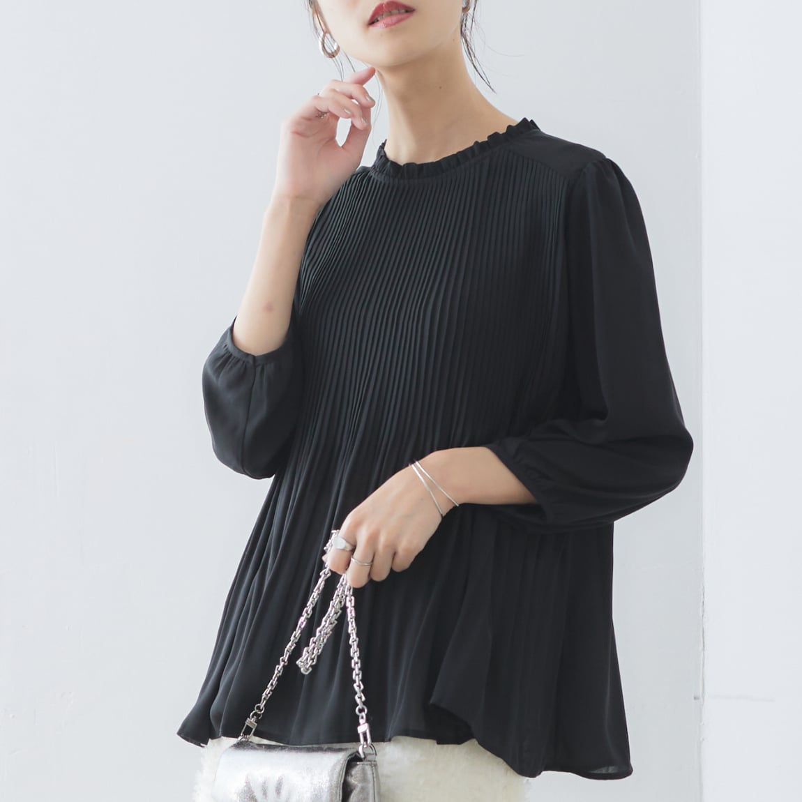 バックドットジャガードドルマンTシャツ バックドットジャガードドルマンTシャツ／エトレリー（etre relie）
