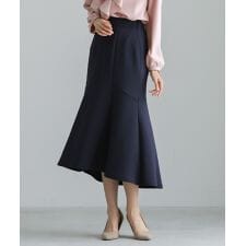 【洗える・UVカット・接触冷感】ハイストレッチダンボールニット・マーメイドスカート