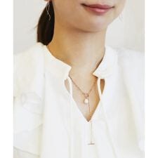 K14 GF マンテルパールネックレス