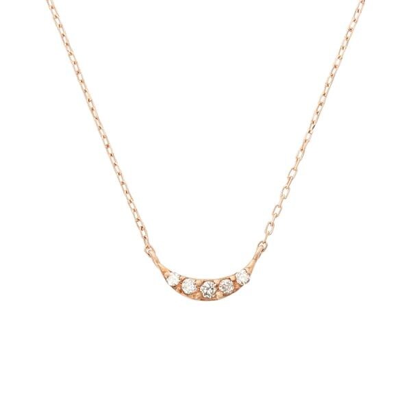 K10 PG バー ダイヤモンドパヴェネックレス | ニューミーバイサマンサ