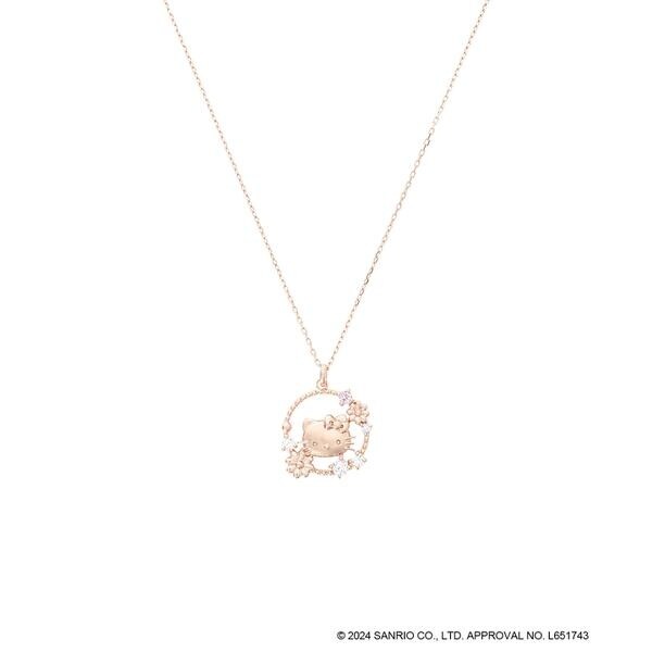 キティ ネックレス ピンクゴールド サマンサ 36cm キティ ネックレス ピンクゴールド サマンサ 36cm