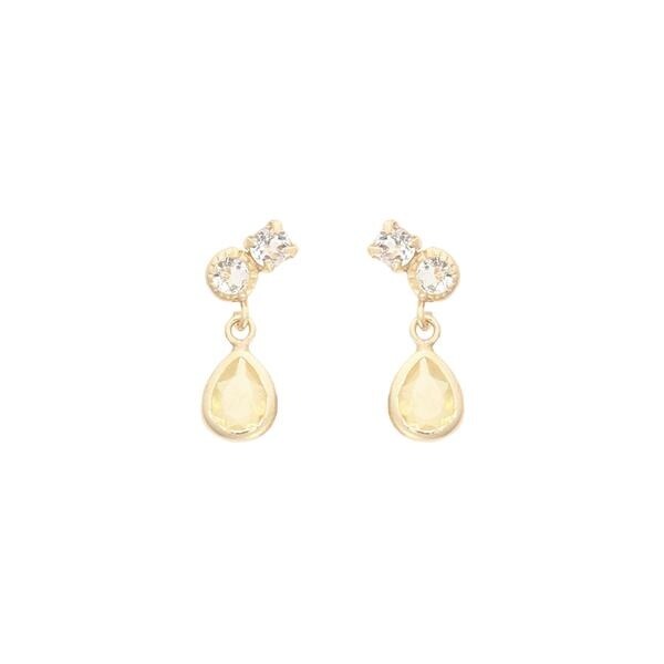 SAMANTHA SILVA 10金 K10 ピンクゴールド フープ ピアス SAMANTHA SILVA 10金 K10 ピンクゴールド フープ ピアス