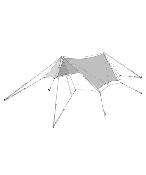 TAKIBIタープオクタ＋ウィングポール280・240