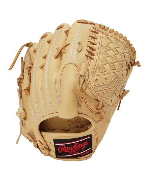 美品　ローリングス　軟式投手用グローブ　ハイパーテック　キャメル 限定モデル Rawlings ローリングス 軟式 グローブ ファーストミット