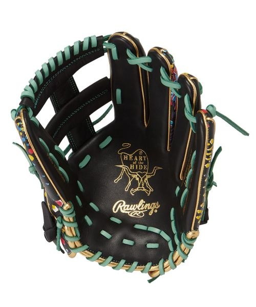 軟式グラブ 軟式 HOH GRAPHIC CK4-ブラック | ローリングス(rawlings