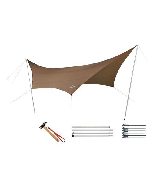 スノーピーク  Peak HDタープ ヘキサ(M) タープ(2〜4人以上） タープ(2～4人以上） HDタープ ヘキサ(M) PRO セット | スノーピーク