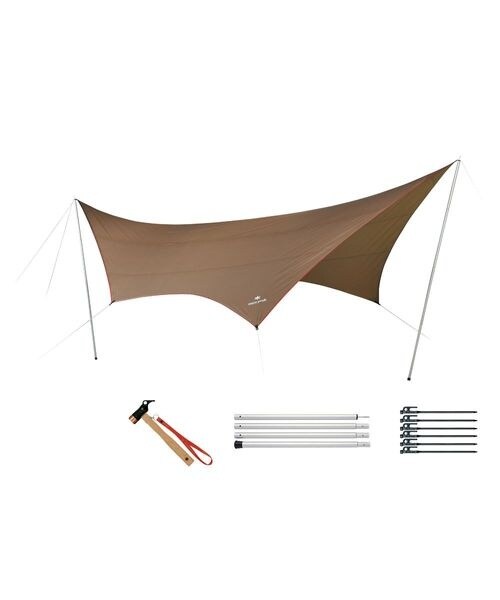 スノーピーク  peak HDタープ ヘキサ(L) Pro セット タープ(2～4人以上） HDタープ ヘキサ(L) PRO セット