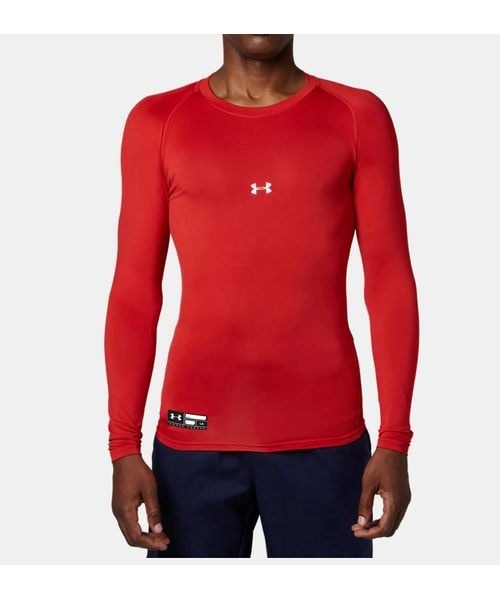 [}C]A_[Vc UA HG ARMOUR COMP LS CREW PK/A_[A[}[iUNDER ARMOUR j Red ^ ^