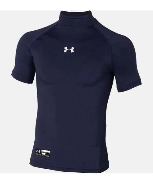 [}C]A_[Vc UA HG ARMOUR SS MOCK PK Y/A_[A[}[iUNDER ARMOUR j Midnight Navy ^ ^