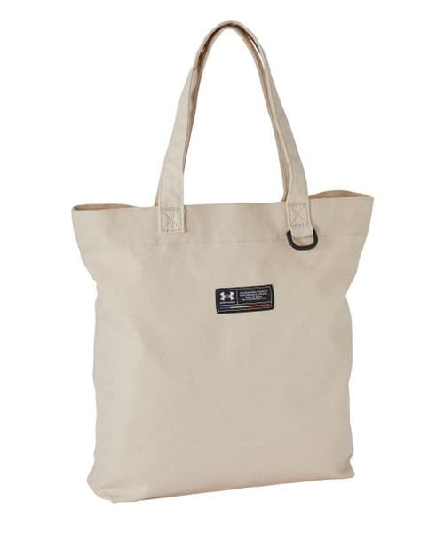 [}C]g[gobO UA CANVAS TOTE BAG/A_[A[}[iUNDER ARMOUR j White ^ ^