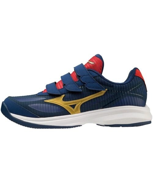 ミズノ　野球シューズ MIZUNO 野球 トレーニングシューズ アップシューズ ミズノ 白 赤