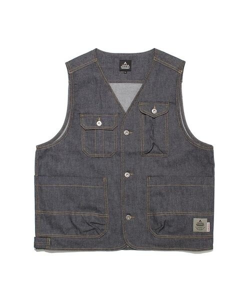 レイチョウルイラボ　メッシュ　ベスト O-【レイチョウルイラボ】sleepy vest 