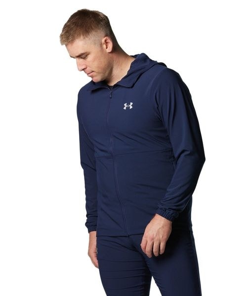 [}C]EChu[J[ UA BB STRETCH WOVEN JACKET/A_[A[}[iUNDER ARMOUR j 410