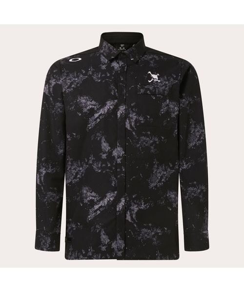 オークリー（Oakley）/シャツ・ポロシャツ SKULL EARTH GRAPHIC 3D LS SHIRT シャツ・ポロシャツ SKULL EARTH GRAPHIC 3D LS SHIRT | オークリー