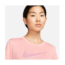 ナイキ(NIKE)のショートスリーブTシャツ ナイキ ウィメンズ DF スウッシュ ハイブリッド S／S トップ