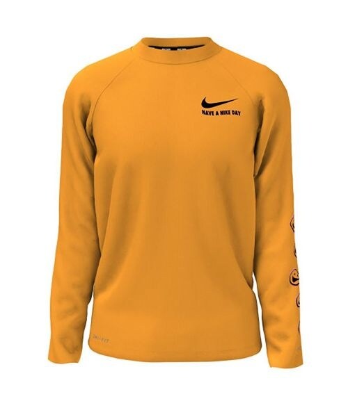 Nike【ナイキ】ロゴ入り♪シンプルなデザイン♪ラッシュガード Nike【ナイキ】ロゴ入り♪シンプルなデザイン♪ラッシュガード