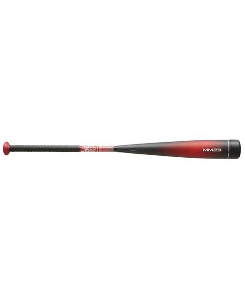 mm23軟式バット83cm 700g 黒/赤 軟式バット 一般軟式FRP製バット MM23 83cm／700g 平均 | その他