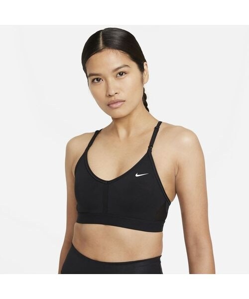 スポーツブラ ナイキ ウィメンズ Vネック インディ ブラ | ナイキ(NIKE
