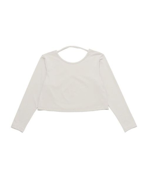 Tシャツ PEACH SKIN CROPPED TOP（ピーチスキンクロップドトップ