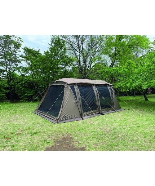 テント(2～4人以上) キャタピラー2ルームシェルタージュニアII